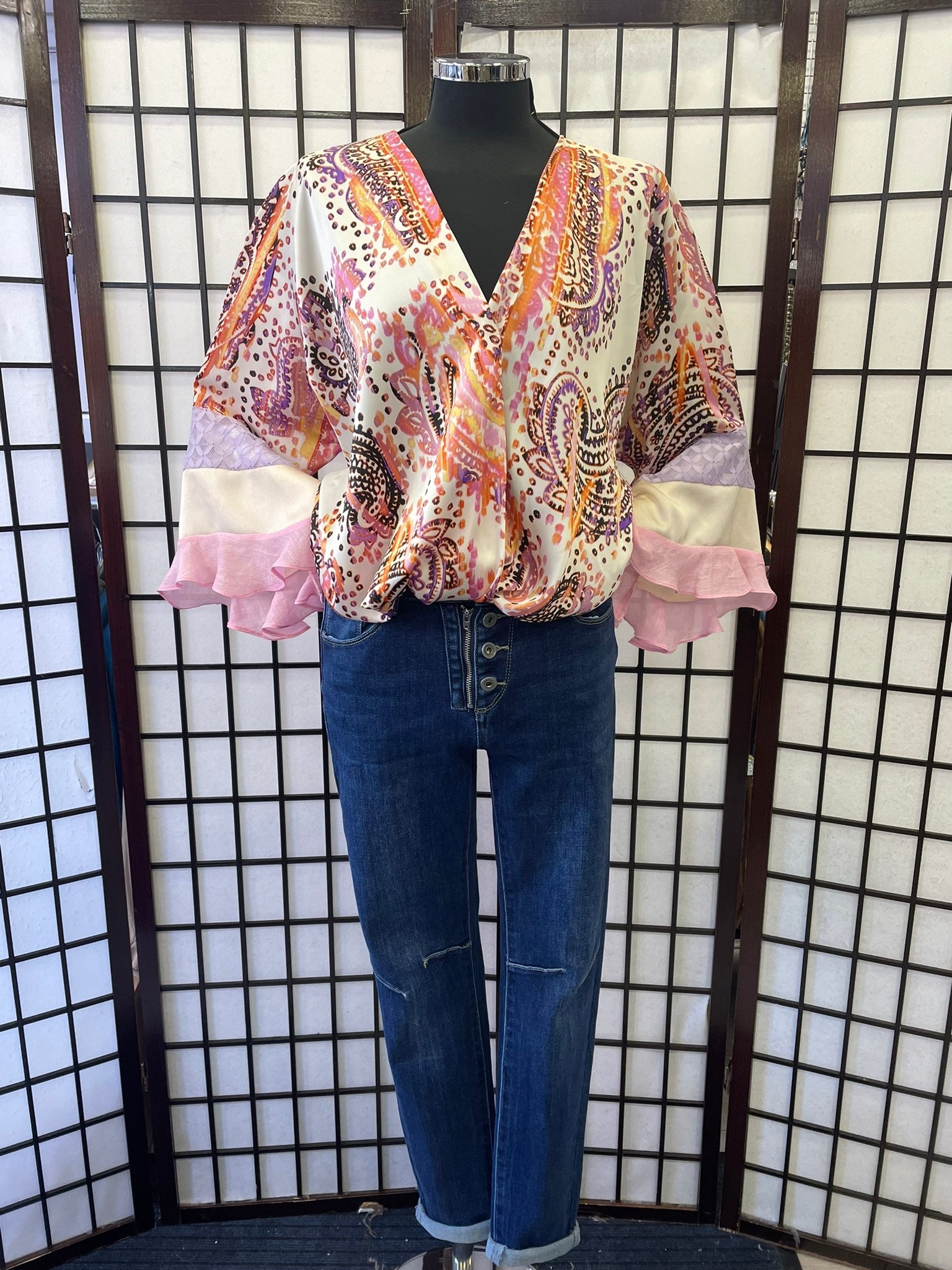 Boutique Women's Fashion Supplier Wholesale Early Spring Top